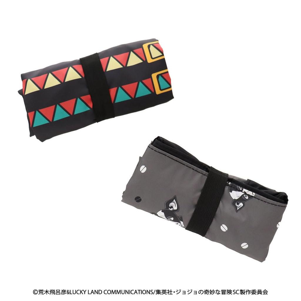 Blooming JoJo's Bizarre Adventure Stardust Crusaders Eco Bag/My Bag Jotaro Kujo (Black) [Approx. 38 X 35 X 10cm] 001020-0001-01