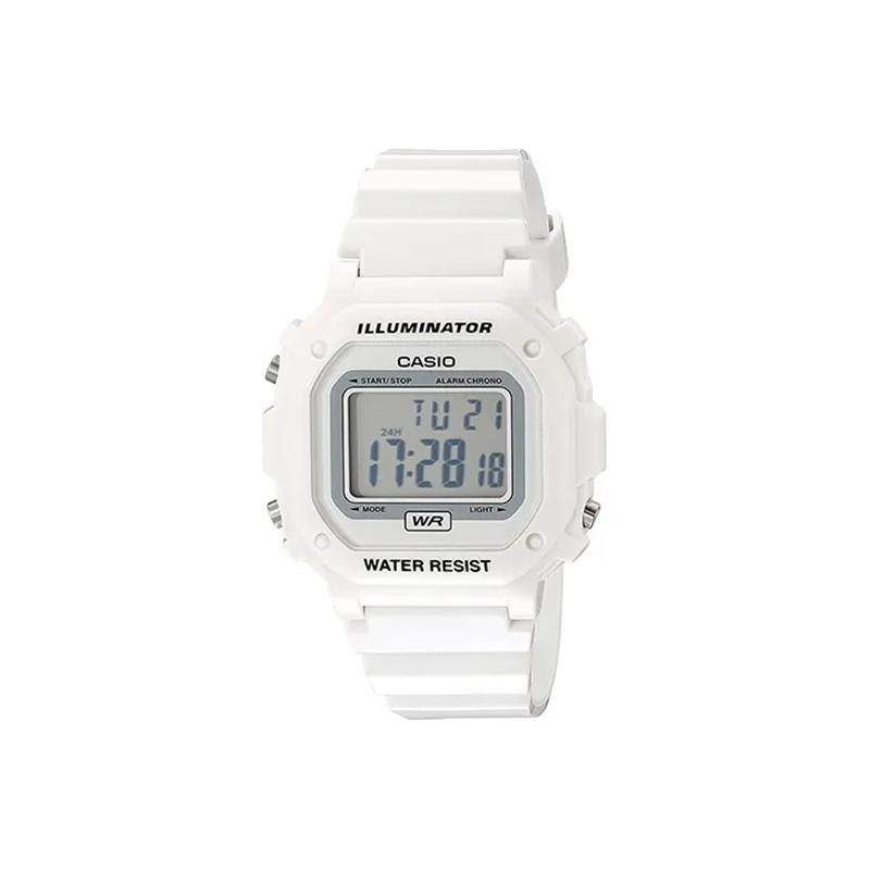 Casio Женские Серые Часы F-108WHC-7BCF-