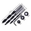 SHOP-STORY - ANGLE DRILLING : 15 Degree Angle Drilling Kit for Wood with Guide Template Drill Bits and 6/8/10 Mm Holes