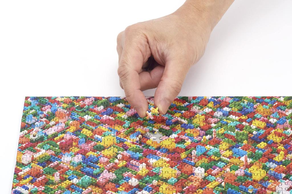 [Сделано в Японии] Beverly 1000 микродеталей пазл Jigsomania Nano Block (26 х 38 см) 1000M-002 Один размер