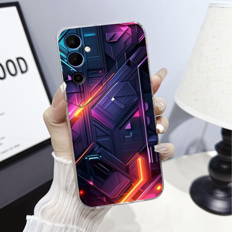 Чехол-защитная крышка для Tecno Pova Neo 2 Neo 3 Для Tecno Pova Neo Мраморный Прозрачный Мягкий Силиконовый Чехол для Телефона Мультяшный Цветочный Fundas
