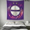 Ujpest FC Wall Tapestry Aesthetic Wall Hanging Printed Fabric Blanket Decorative Tapestries for Bedroom Living Room Home Decor