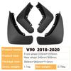 Для Volvo V90 2017 2018 2019 2020 Автомобильные брызговики Передние Задние Колеса Не Требуется Сверление Грязезащитные Щитки Защита от Брызг Аксессуары для Крыльев