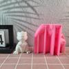  Silicone Mould Dinosaur Mould Decorations Lovely Animal Resin Molds Ornament Baking Molds for Chocolate Decorations