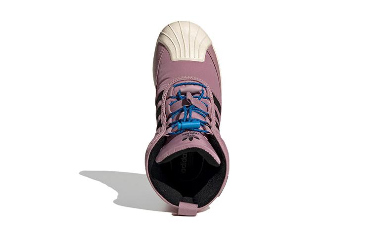 adidas Оригинальные ботинки SUPERSTAR 360 2.0 Устойчивые к износу и водонепроницаемые Фиолетовые Детские GV9065