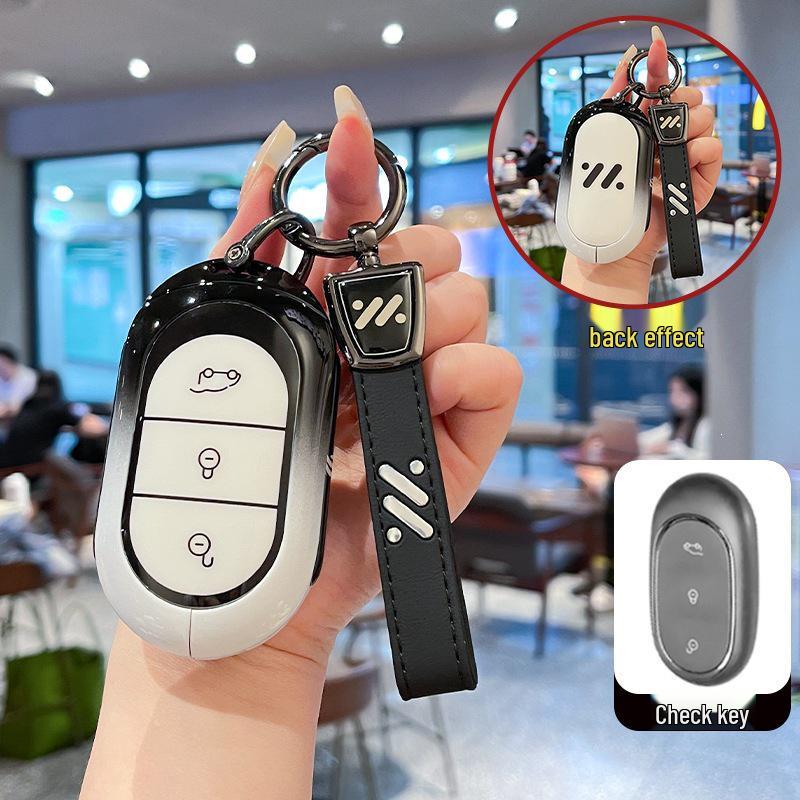 Perfect Fit Key Cover for 2025 Zhiji LS6, 2023-2025 LS7, L6 & L7 with Metal Buckle