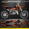 PowerZone Custom Team For KTM 2003 2004 SXF 2004 EXC Motorcycle  Graphics Decals For 3M Stickers Kit  Stickers 012