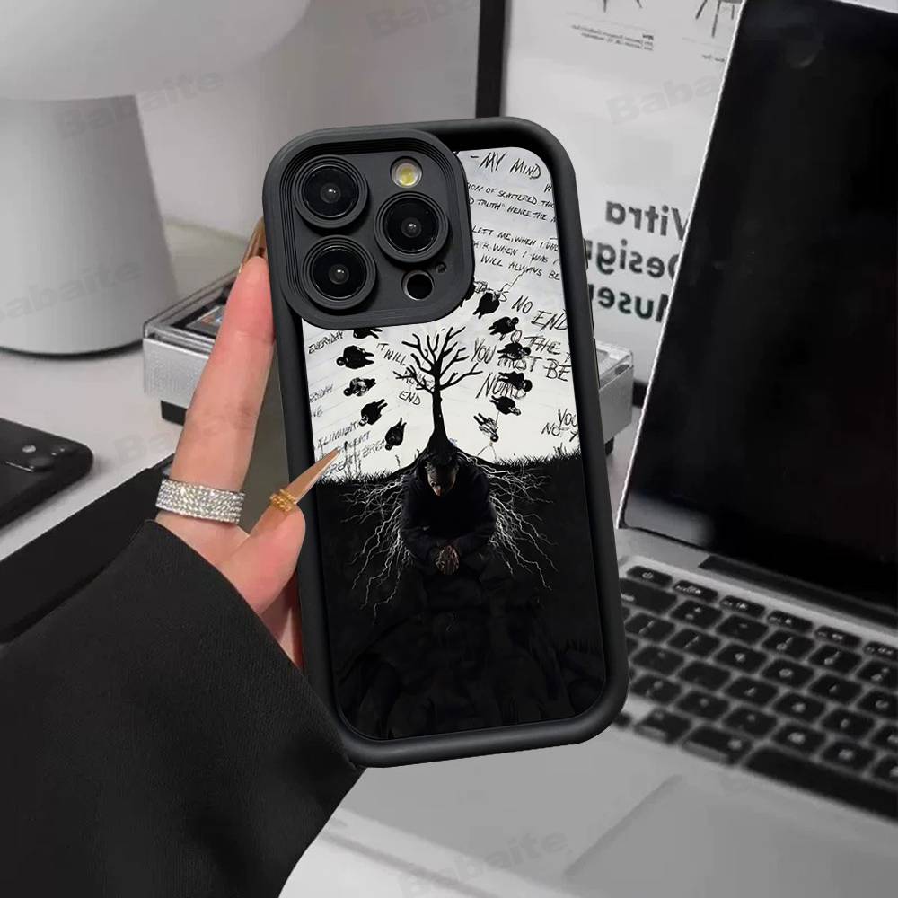 Rapper X-XXXTentacionS Phone Case For IPhone 17 16 E 15 14 13 12 11 Pro Max Plus Back Cover