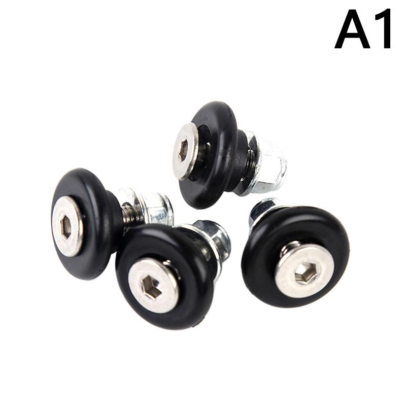 4 шт. универсальный мотоциклетный задний багажник, багажник, багажник, кронштейн, основание, втулка, пряжка, пластиковые распорки