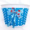 Hand Woven Children Bicycle Storage Multicolors Bike Front Carrier New Bowknot Bag  Bike Basket