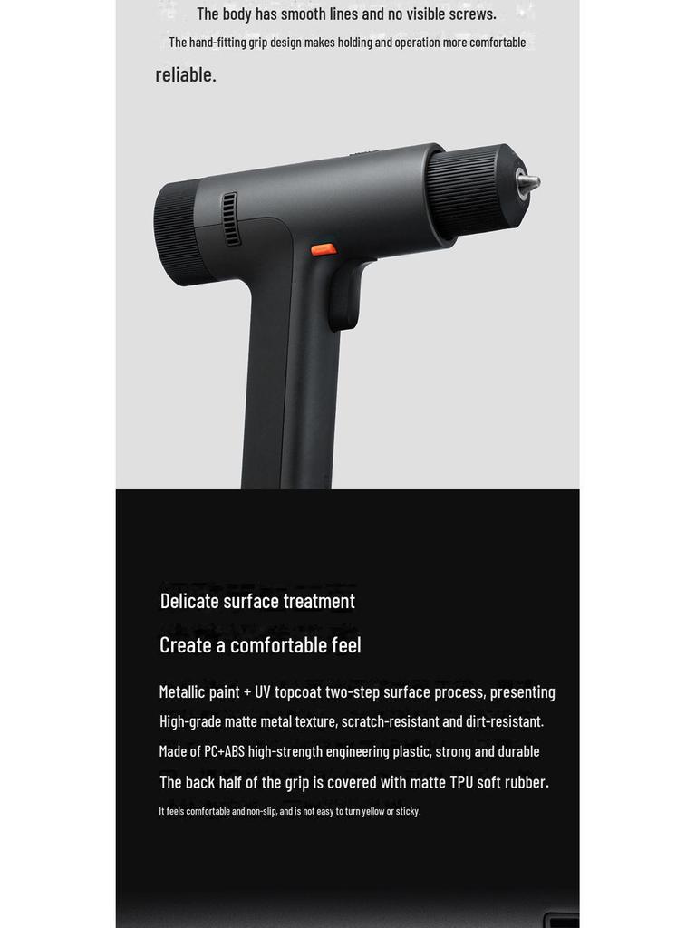 Xiaomi Smart Brushless Handheld Electric Drill - Многофункциональный инструмент-отвертка