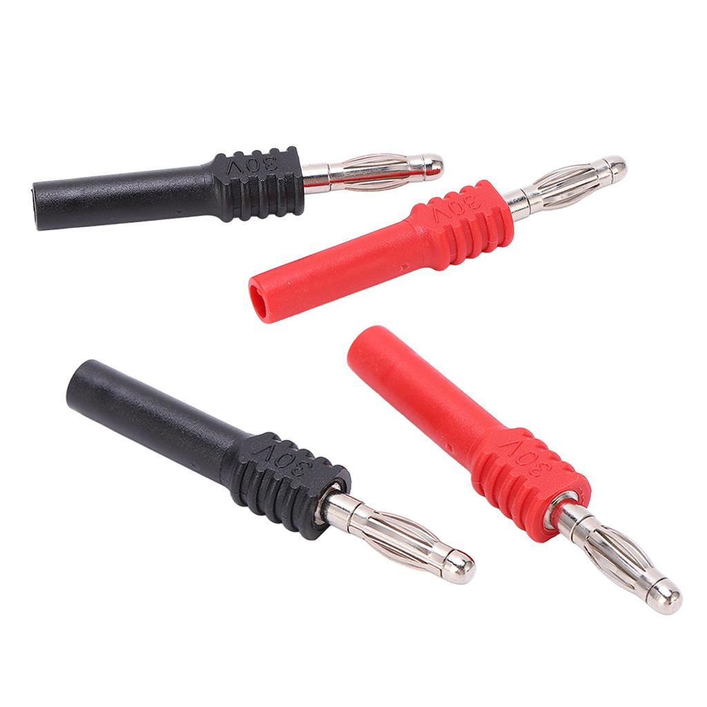 5Set J.20025 Banana Plug Connector 4mm Male To 2mm Female Banana Connector Adapter for Industrial