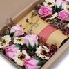 Bath Salt and 16 Soap Flowers Set, Passion