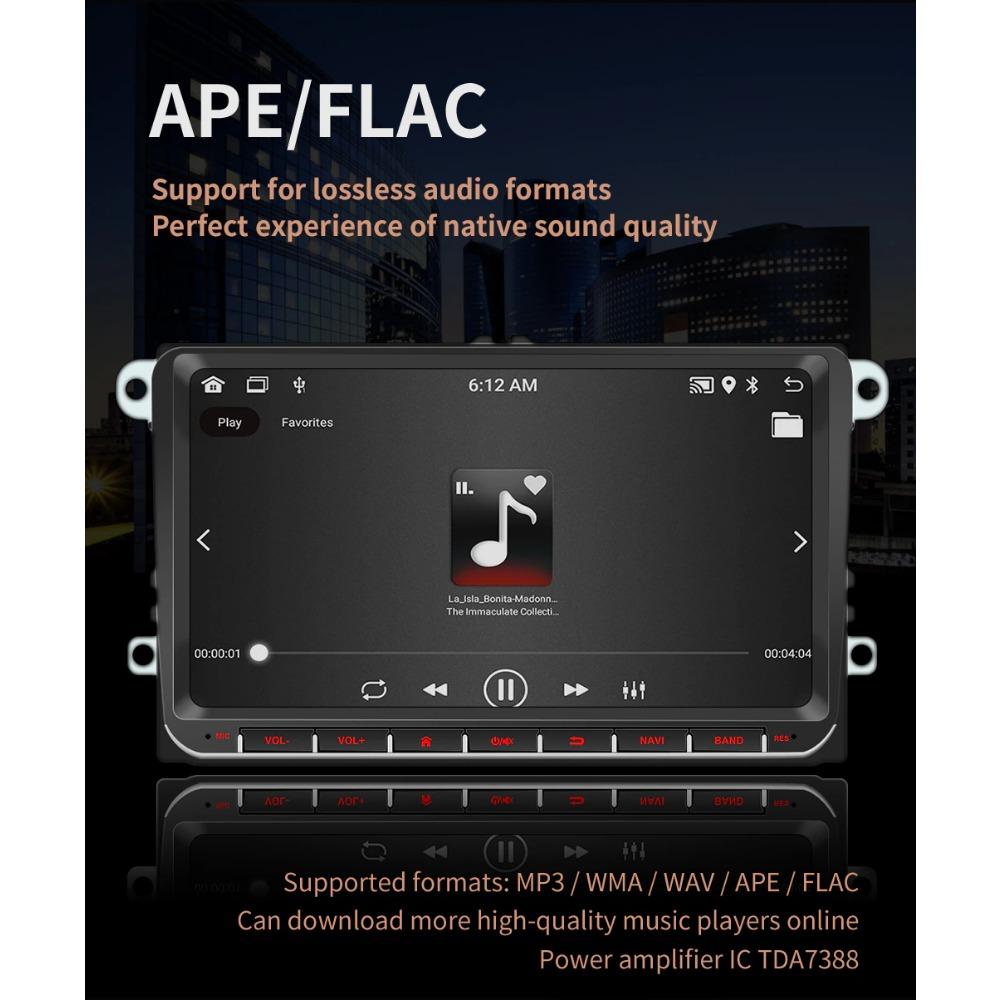 2Din Android Carplay GPS Car Multimedia Player for Volkswagen/Volkswagen/Golf/Polo/Tiguan/Passat/b7/b6/SEAT/Leon/Skoda/Octavia 2+32GB