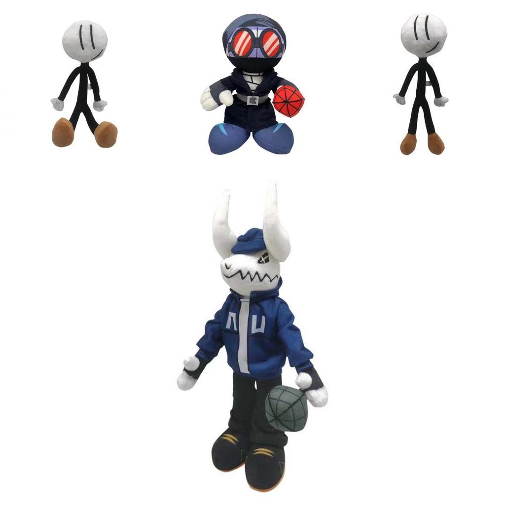 Soft Friday Night Funkin Plush Toy Fnf Skid Pump Stuffed Dolls For Kids**