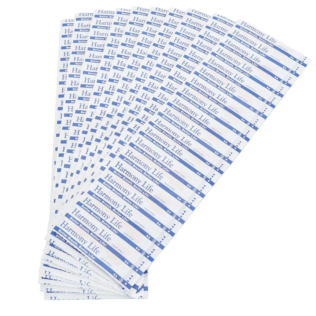 100pcs Nasal Strips Nasal Congestion Relief Breathe Better Anti Snoring Nose Strips for Breathing