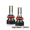 2/4Pcs 25000LM LED Lights 6000K Headlight Bulb Car Lamp For Nissan Sentra 2013-2025 2014 2015 2016 2017 2018 2019 2020