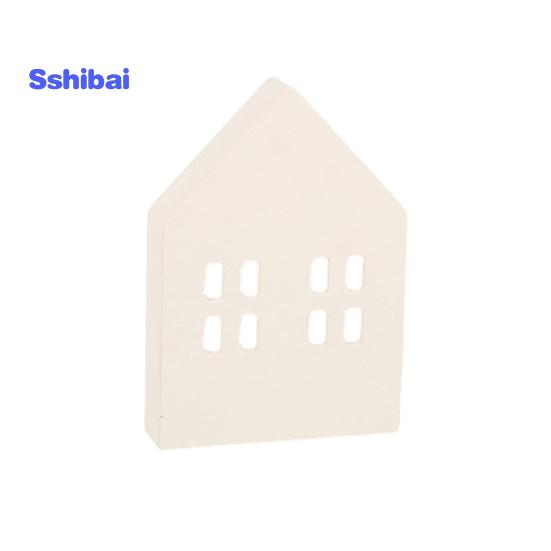 Ремесло из дерева Экологически чистый уникальный дизайн Без сбоев в скандинавском стиле Миниатюрный рождественский декор Хорошая текстура Маленький дом Деревянное ремесло Хозяйственные товары