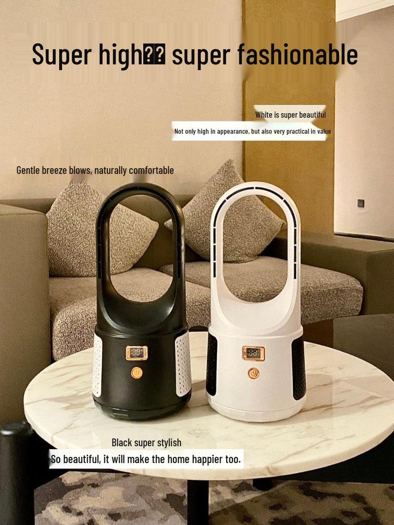 USB Rechargeable Desk & Clip Fan for Home, Office, Dorm – Compact Air Circulator