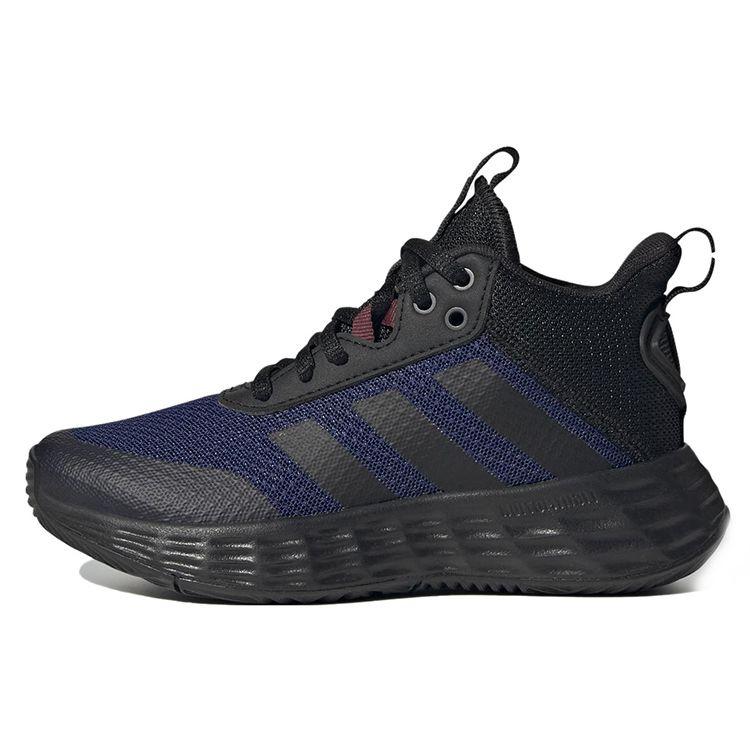 Adidas Own The Game 2.0 J Черные детские кроссовки Victory Blue Core-Black H06417