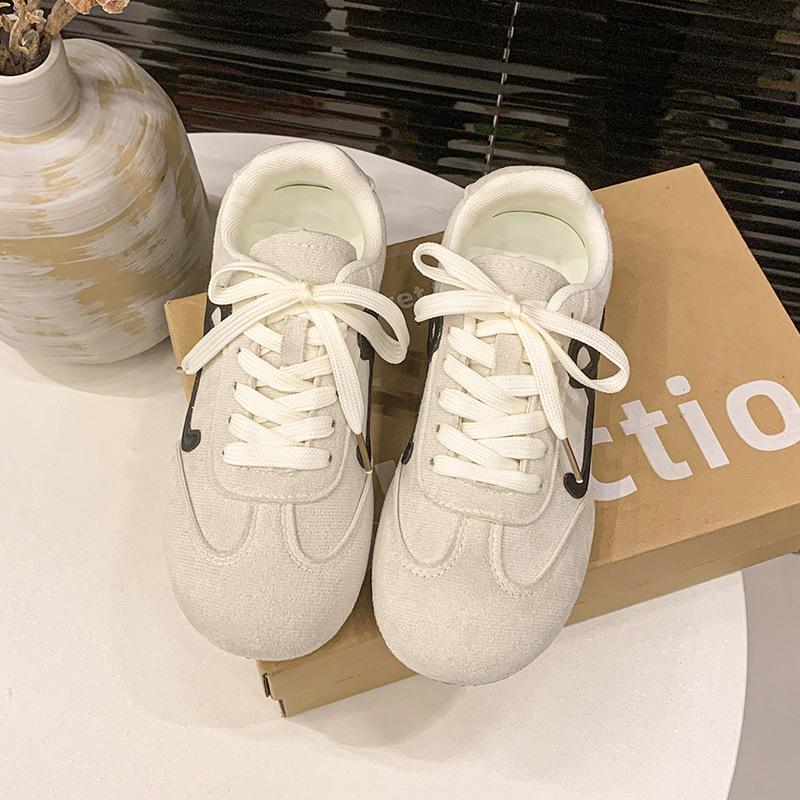 Ретро обувь Dexun 2025 весна женская обувь новая на плоской подошве обувь Форреста Гампа спортивная обувь легкая повседневная мягкая подошва одинарная обувь