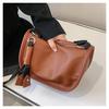 100% натуральная кожа, большая вместительная женская сумка через плечо, 2023, высококачественная мягкая коровья кожа, женская сумка-мессенджер