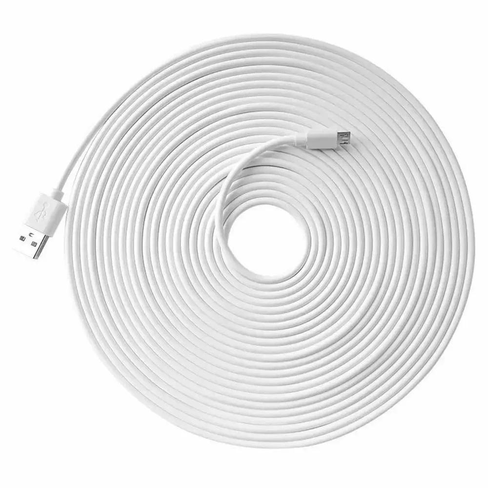 Xiaomi 1/10 м Сверхдлинный кабель Micro USB для быстрой зарядки и передачи данных для Samsung Xiaomi Android телефона, камеры, монитора, внешнего аккумулятора, шнур для передачи данных