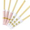 Stylish Disposable Chopsticks, Zaryu, Red and White, Japanese Style, Perfect for Parties and Celebrations, Bamboo Tensuke, 24cm