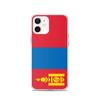 Coque - iPhone - Drapeau De La Mongolie - Silicone Souple - Protection Complète - Fine Et Légère