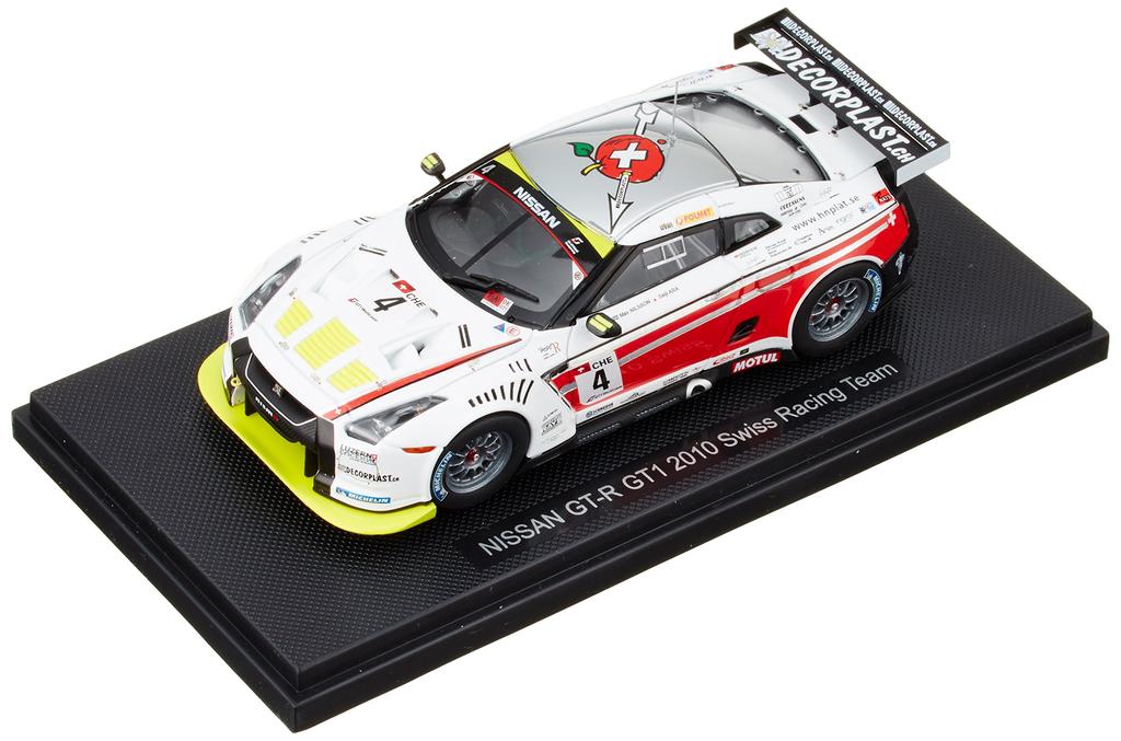 Ebro NISSAN GT1 2010 Swiss Racing Team Завершенный продукт 1/43 GT-R No.4