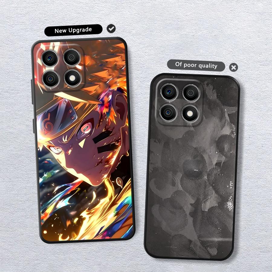 Cool N-Narutos Sasuke Case for Honor X6 200 400 Lite 8X 90 X5b 70 X7 Magic5Lite X9a X8 Black Soft Phone Cover