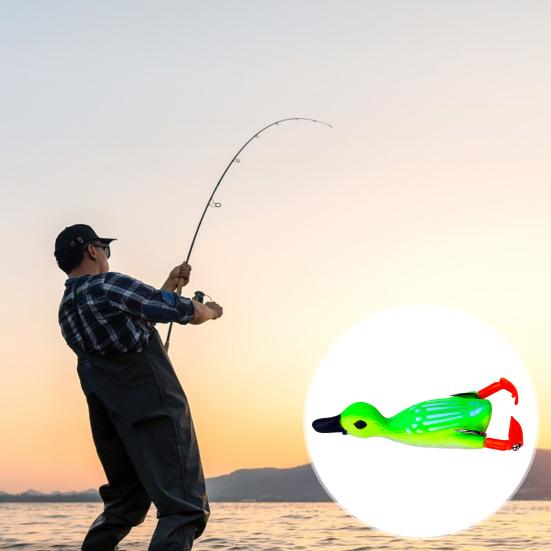 8 см, 9,5 г, 3D спиннер, наживка для утки, яркий внешний вид, яркий цвет, рыболовная приманка, утенок, плавающая шлепающаяся ножка, жесткие рыболовные снасти