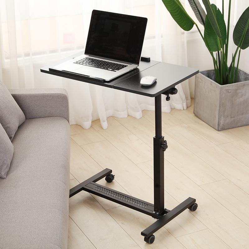 Adjustable Folding Laptop Desk - Portable Liftable Table for Home, Dorm, or Bedside Use