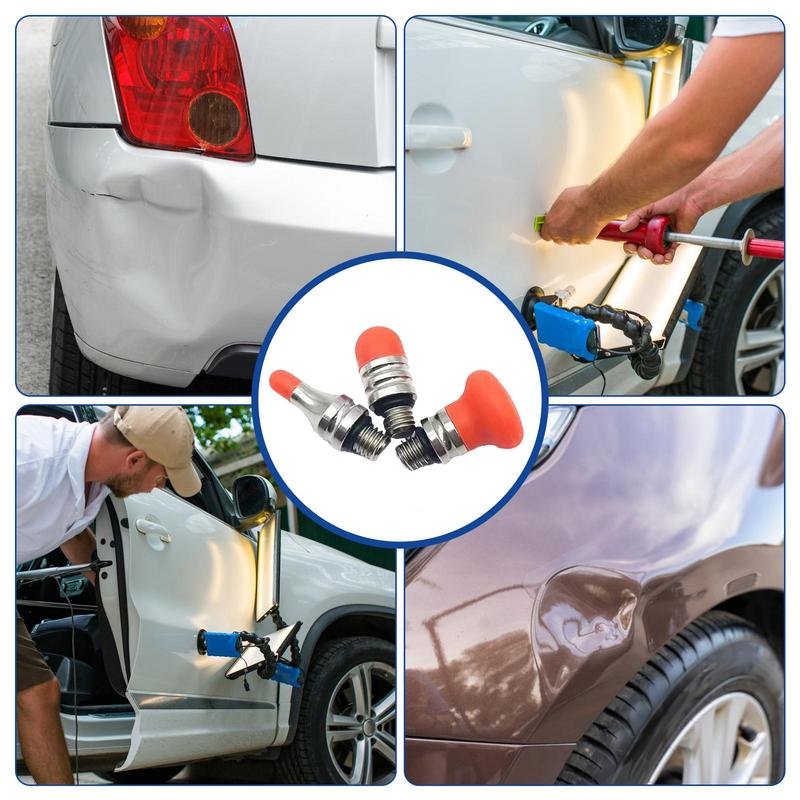 Инструмент для ремонта вмятин на автомобиле Инструменты для удаления вмятин с помощью насадок для кузова автомобиля Устранение вмятин с помощью краски 3 шт. Ремонт вмятин своими руками Ремонт вмятин