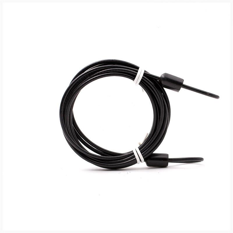 1.5/2M Велосипедные аксессуары Велосипедный замок трос Велосипедный прочный стальной трос Замок для горного велосипеда Шоссейный велосипедный замок трос Защита от кражи