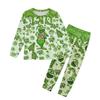 Girls Pants Set Kids Tee Shirt 2PCS Long Sleeve Cartoon Clothing Outfit