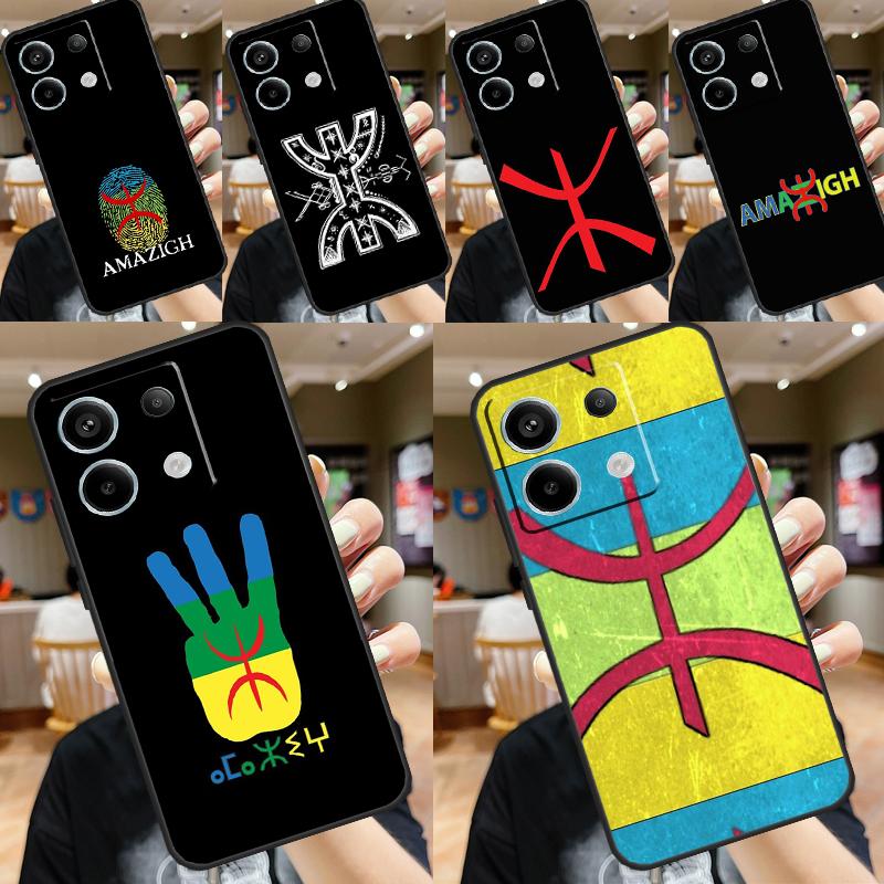 Amazigh Symbol Berber Academy Funda For Xiaomi Redmi Note 13 Pro 12 11 9 10 Pro 12S 11S 10S Redmi 13 12 10C 12C 13C Case