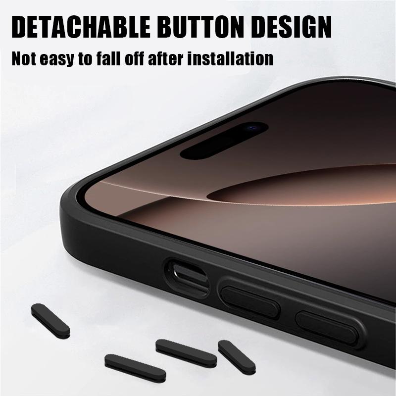 Магнитный чехол для телефона MagSafe Wireless Charge для iPhone 16E 15 Pro Max 14 Pro 13 Soft Edge Slim Shockproof Clear Matte Hard PC Bumper Cover