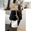 Stylish And Trendy Korean Aesthetic Bucket Bag For Women In Black Blue Yellow White