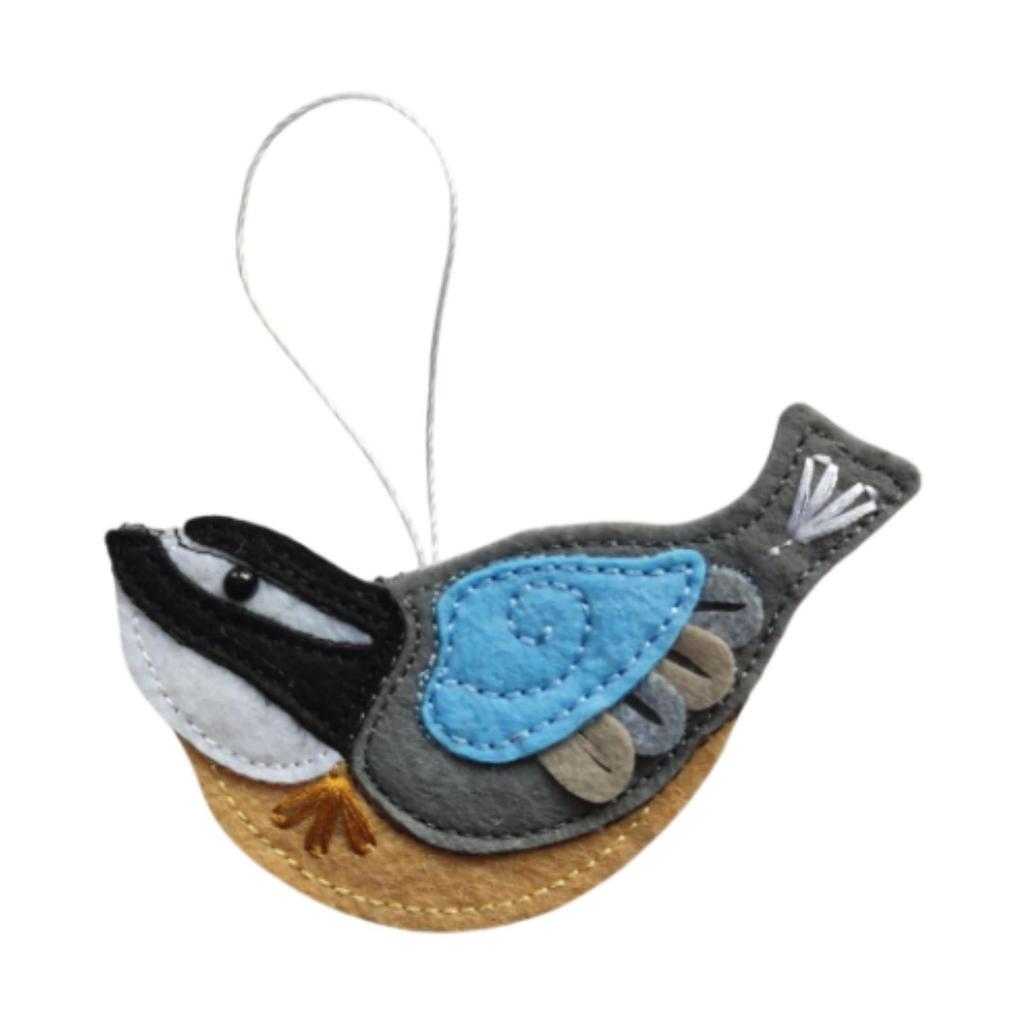 Felt Bird Ornament Hanging Decoration for Christmas Tree Holiday Party Home Ceiling Decorations