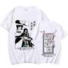 Anime Bungo Stray Dogs Dazai Osamu Nakahara Chuuya Double Sided Print Unisex T Shirt Harajuku Manga Graphic Short Sleeve T-shirts Tops… More