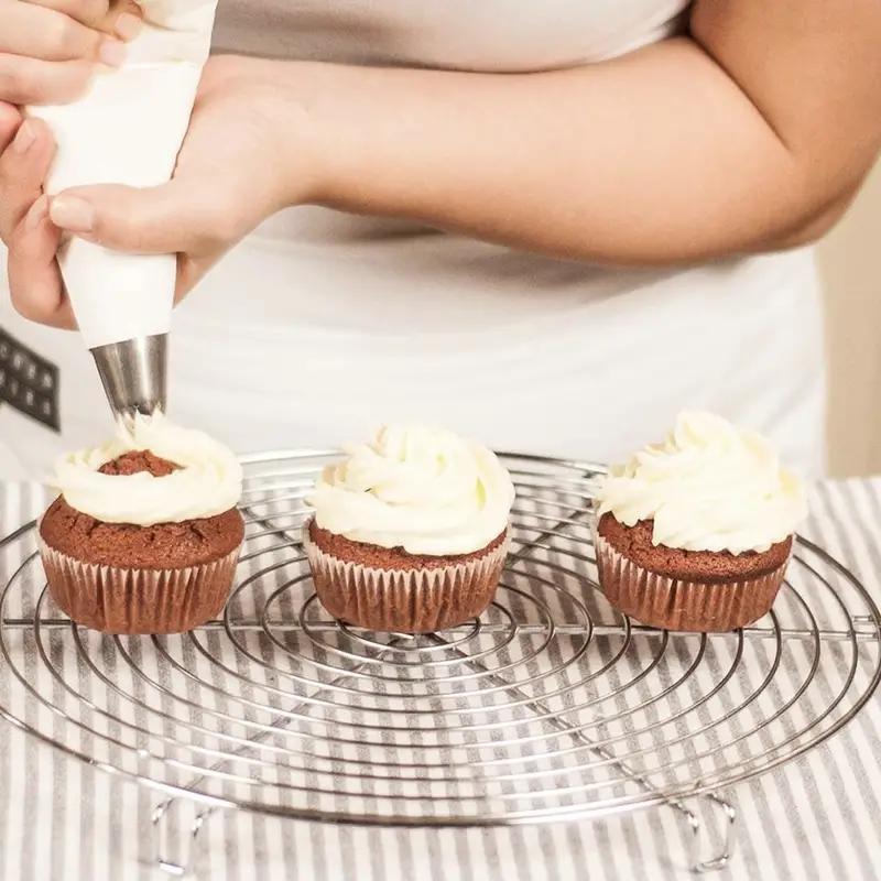 100PCS/Lot Pastry Piping Sleeves Leak Disposable Bag Confectionery Cake Accessories Baking Decorations Pocket Syringe Icing Cream Squeezing