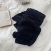 Japanese Style Wool Knitted Scarf: Soft and Warm Solid Color Neck Warmer for Couples – Perfect for Autumn and Winter