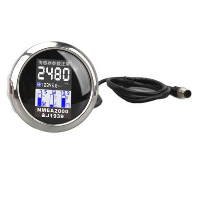 85-мм тахометр для лодки для протокола NMEA2000 J1939 DC9–32 В, указатель температуры воды, давления масла, напряжения для дома на колесах, яхты, автомобиля