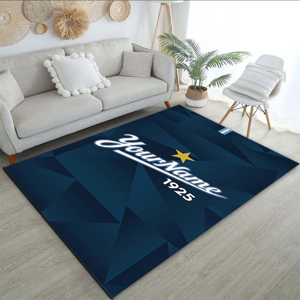3ehnt Customize your name rug, office chair cushion, home bedroom living room gift.