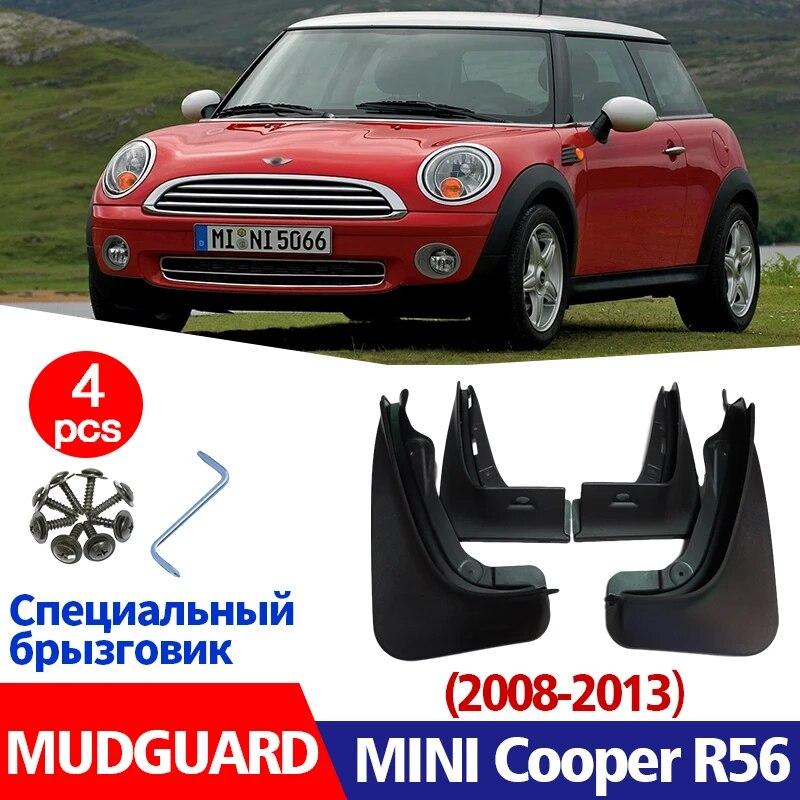 Автомобильные аксессуары, передние и задние, 4 шт., ste для MINI COOPERS R56, брызговики, брызговики на крыло, брызговики, крылья 2008-2013