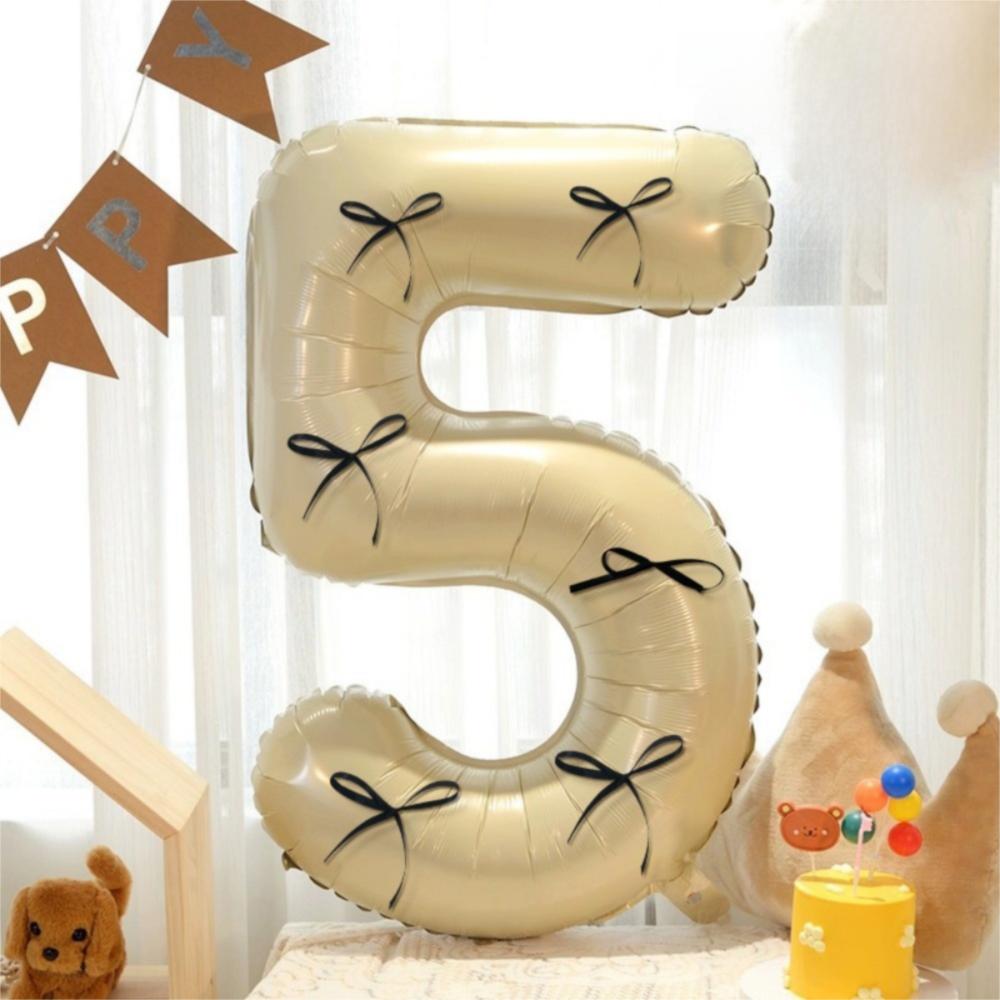 Воздушные шары из алюминиевой фольги 0-9 лет 32 дюйма Свадебные украшения Цифровые шары Вечеринка по случаю дня рождения