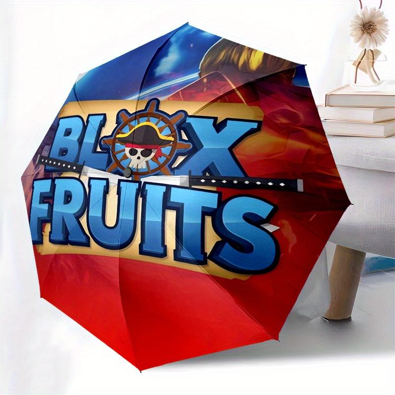 1pc Blox Fruits, Pirate Adventure Themed High-quality Umbrella,Automatic Opening and Closing Umbrella,Multi-functional Umbrella G0811039
