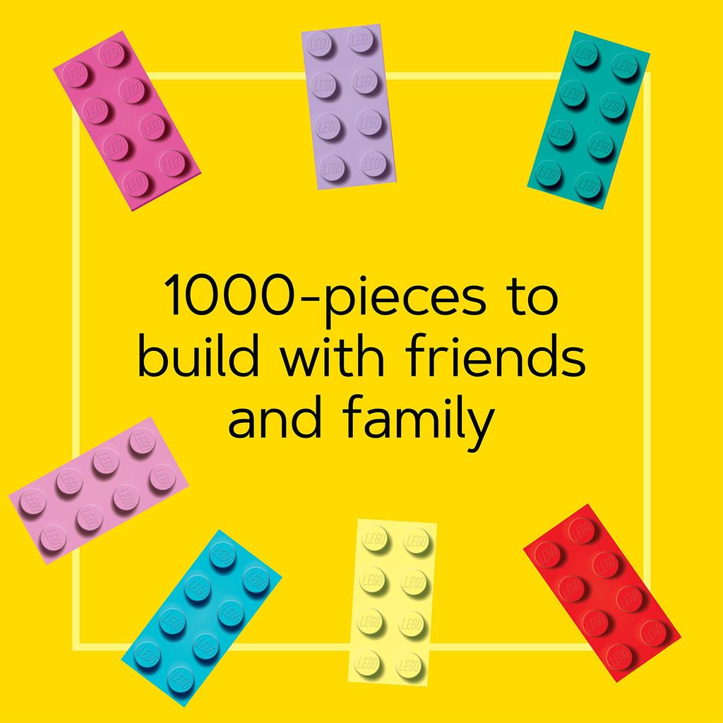 Пазл LEGO Миниманифигурка Радуга, 1000 деталей