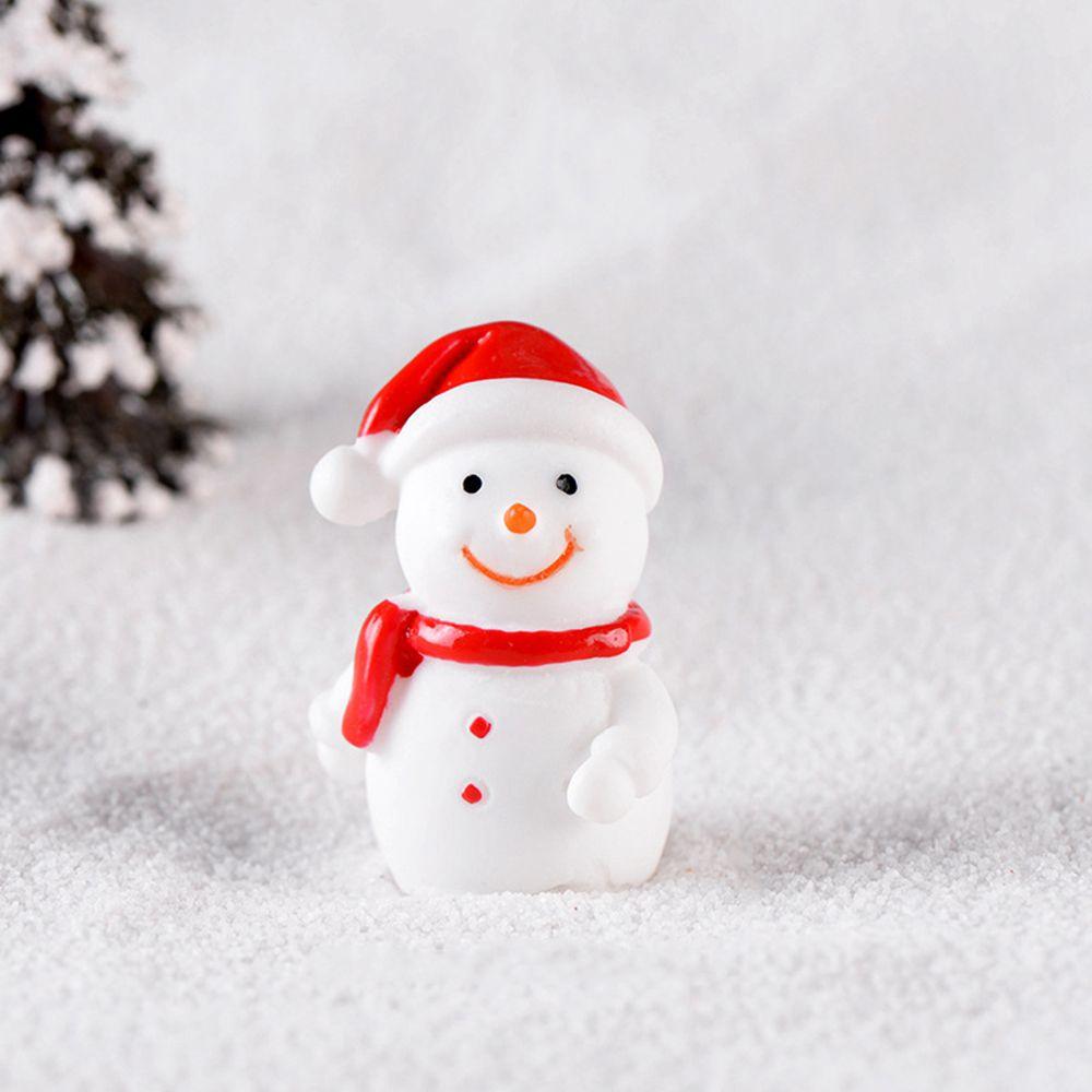 Mini Santa Claus 1 Pcs Resin Crafts Gift Christmas Decoration Christmas Ornaments Micro Landscape Figurines